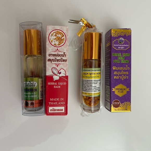 Herbal Liquid Balm Rollers